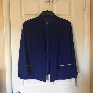 Cobalt blue blazer
